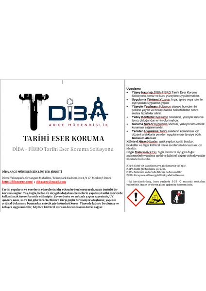 Diba-Fibro Tarihi Eser Koruma Solüsyonu