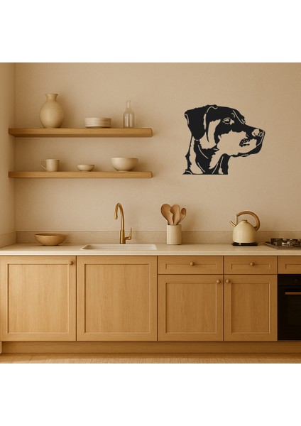 Minimalist Köpek Yüzü Mdf Tablosu - BRNTEK7797-9521 fiyatları