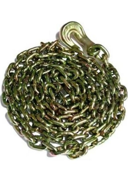 Amerikan Zinciri Eğri Kancalı Yük Kaldırma Yük Zinciri 2 Ton 2.8 mt