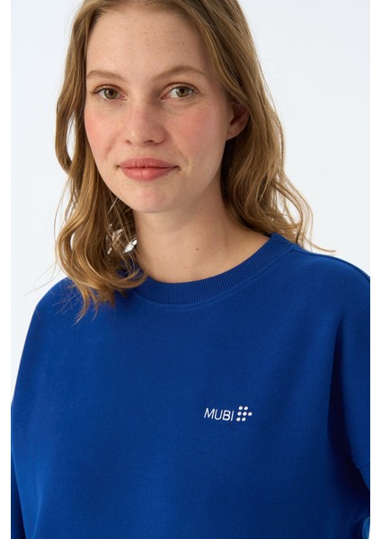 Mubı Supersoft Sweatshirt - Saks Mavi fırsatları