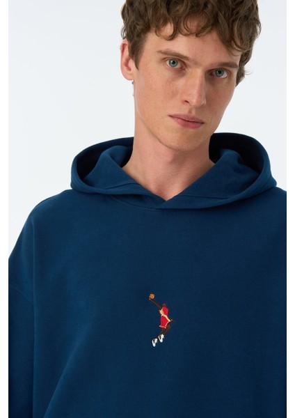 King Supersoft Hoodie - Lacivert fırsatları