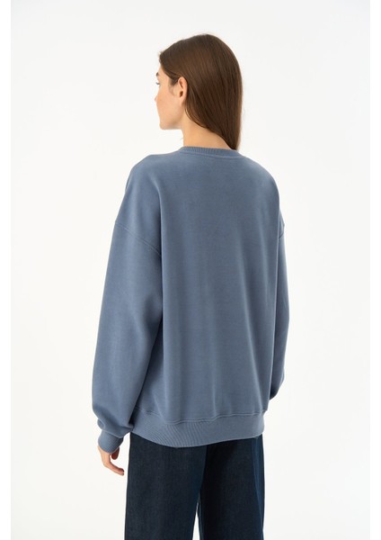 Kutup Ayısı Supersoft Sweatshirt - Flint Mavi indirimleri