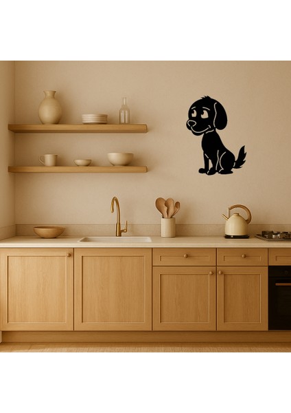 Yukarı Bakan Kahverengi Köpek Tablosu - BRNTEK9518-1068 fiyatları