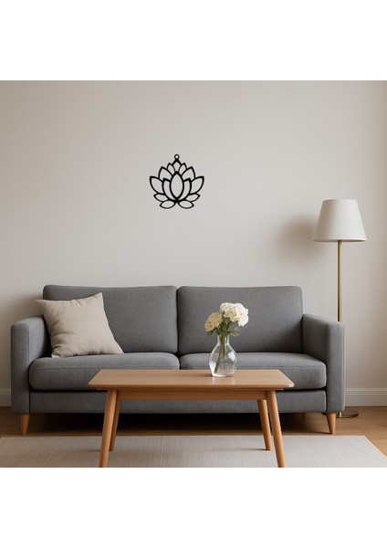 Çiçek Desenli Dekoratif Tablo - BRNTEK4538-4357 fırsatları