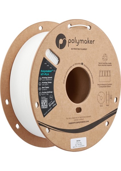 Ht-Pla Filament Beyaz