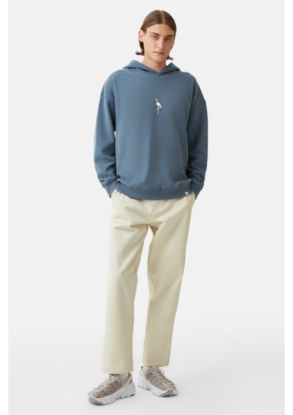 Flamingo Supersoft Hoodie - Flint Mavi