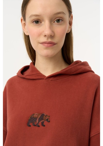 Bozayı Supersoft Hoodie - Kiremit