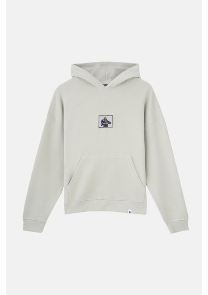 Sir. #44 Supersoft Cepli Hoodie - Açık Gri