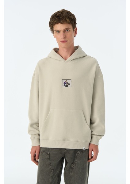 Sir. #44 Supersoft Cepli Hoodie - Açık Gri modelleri