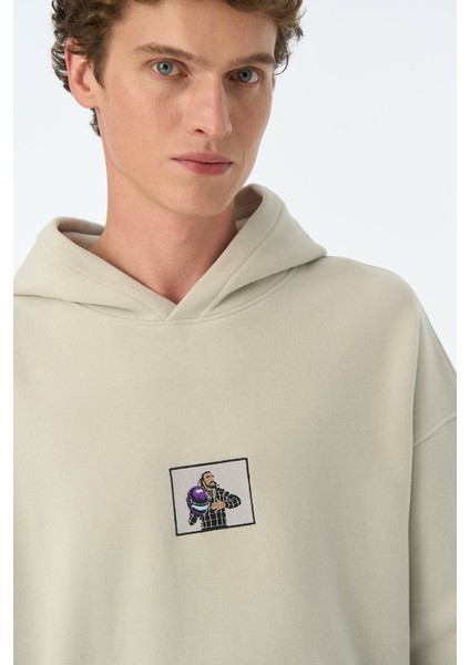 Sir. #44 Supersoft Cepli Hoodie - Açık Gri fırsatları