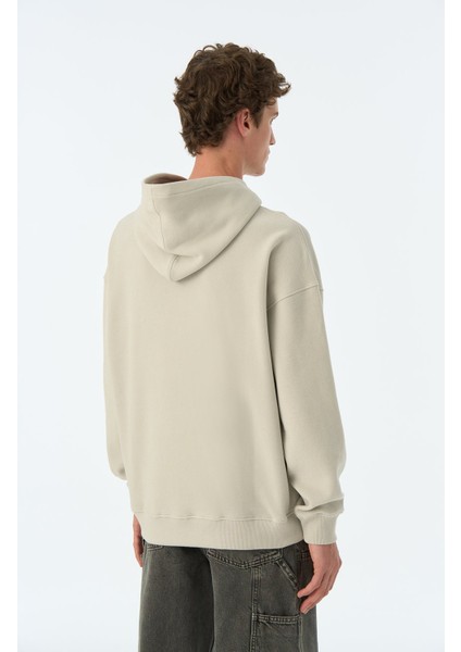 Sir. #44 Supersoft Cepli Hoodie - Açık Gri indirimleri