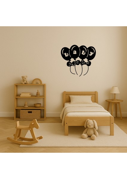 Bebek ve Balonlar Temalı Mdf Dekoratif Tablo - BRNTEK7647-1315 modelleri