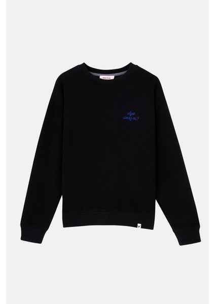 Ayıp Olmaz Mı? Supersoft Sweatshirt - Siyah