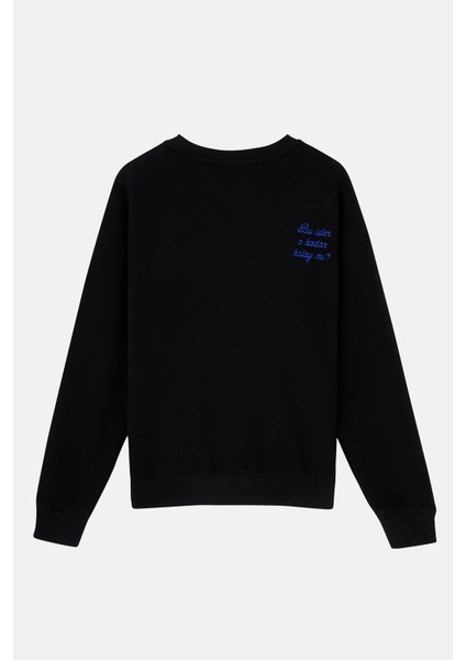 Ayıp Olmaz Mı? Supersoft Sweatshirt - Siyah fiyatları