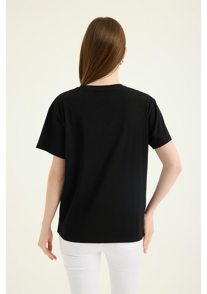 Hello Taşlı Tshirt indirimleri
