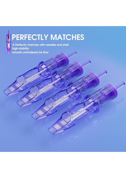 Pro Cartridges 1-PRO-0805 Rs Medium Taper - Kartuş Dövme Iğnesi indirimleri