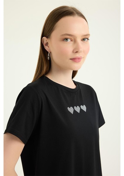 Kalpli Yuvarlak Tshirt fırsatları