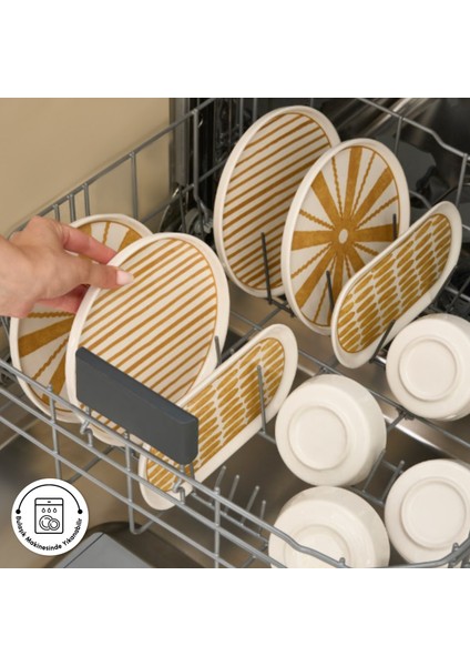 Solmar 10 Parça 4 Kişilik Kahvaltı Takımı Sarı