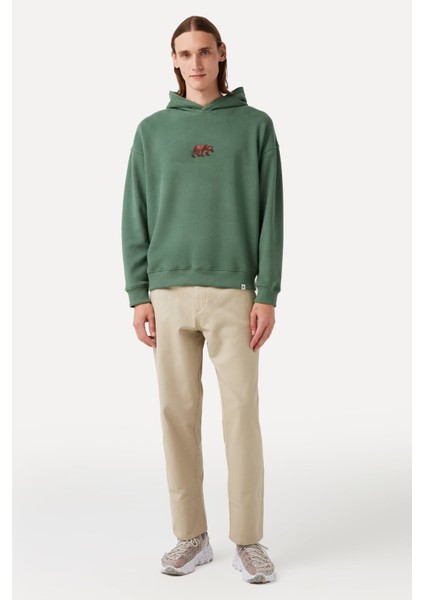 Bozayı Supersoft Hoodie - Yeşil fırsatları