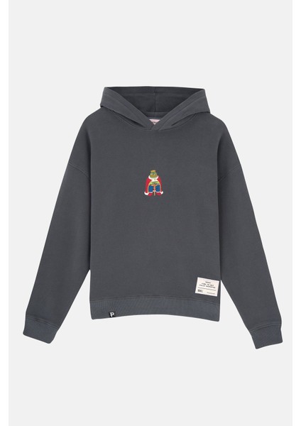 King Pepe Supersoft Hoodie - Antrasit