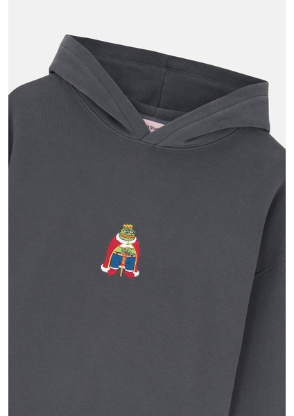 King Pepe Supersoft Hoodie - Antrasit fiyatları