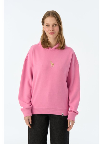 Ceylan Supersoft Hoodie - Pembe fırsatları