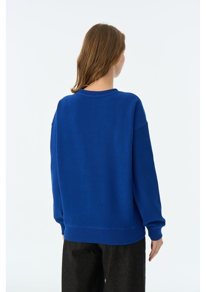 Dots Supersoft Sweatshirt - Saks Mavi indirimleri