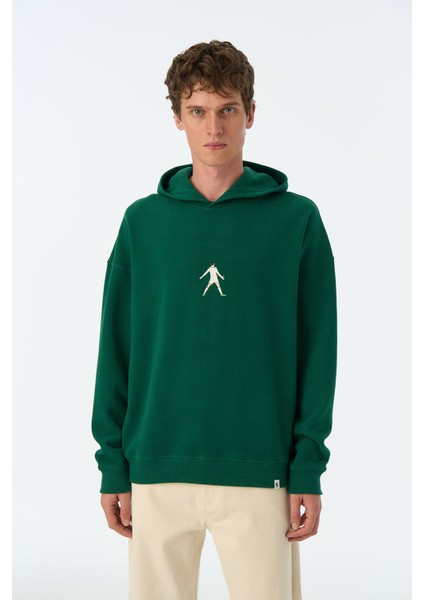 The Seven Supersoft Hoodie - Nefti Yeşil modelleri