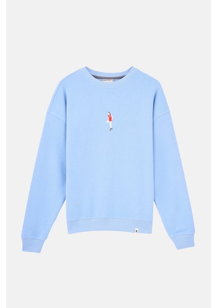 Demir Lady Supersoft Sweatshirt - Buz Mavisi