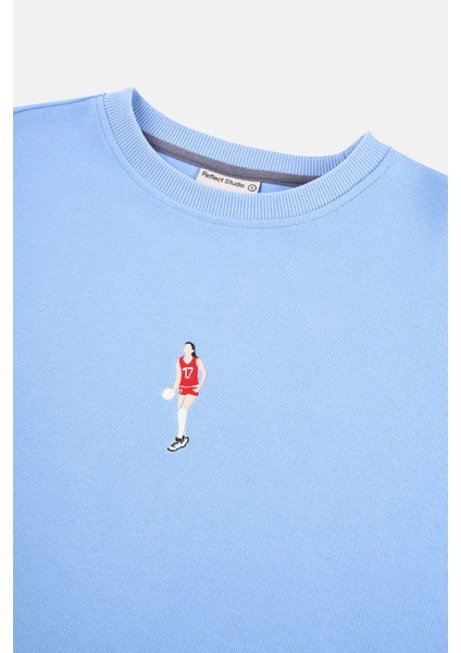 Demir Lady Supersoft Sweatshirt - Buz Mavisi modelleri