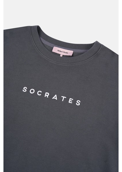Socrates Supersoft Sweatshirt - Antrasit fiyatları