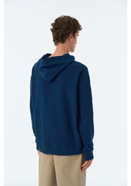 Geyik Supersoft Hoodie - Lacivert indirimleri