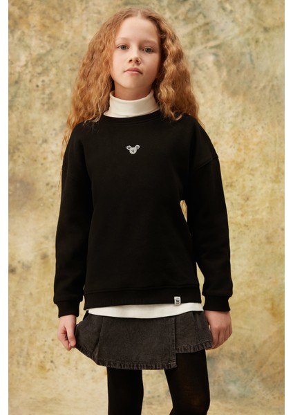 Koala Supersoft Çocuk Sweatshirt - Siyah indirimleri
