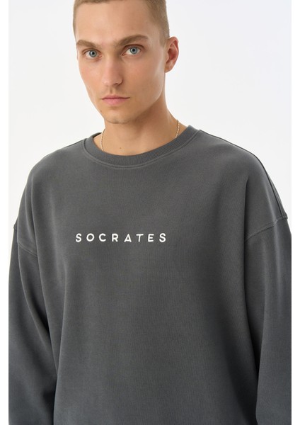 Socrates Supersoft Sweatshirt - Antrasit fırsatları