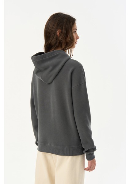 Socrates Supersoft Cepli Hoodie - Antrasit indirimleri