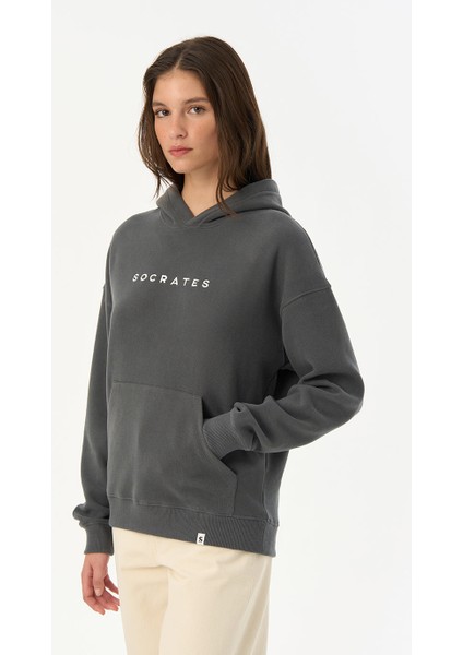 Socrates Supersoft Cepli Hoodie - Antrasit
