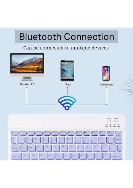 Tüm Cihazlara Uyumlu Kablosuz Bluetooth Klavye ve Mause Seti Tablet Telefon iPad Samsung Galaxy Honor Redmi Lenovo indirimleri