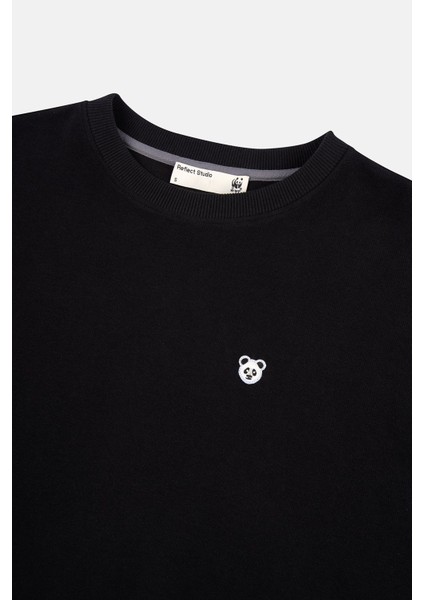 Panda Supersoft Sweatshirt - Siyah fiyatları