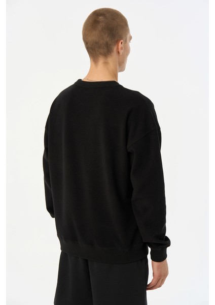 Panda Supersoft Sweatshirt - Siyah