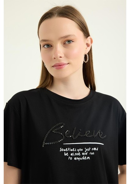 Belive Taşlı Tshirt fırsatları