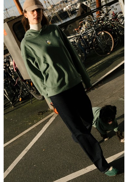 Cheers Supersoft Hoodie - Yeşil modelleri