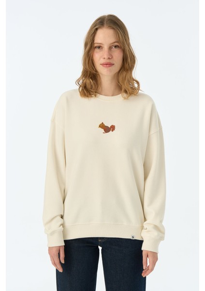 Sincap Supersoft Sweatshirt - Ekru indirimleri