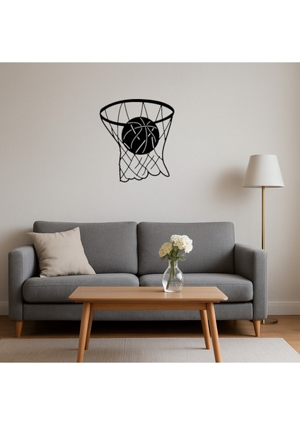 Potadaki Basketbol Mdf Duvar Tablosu - BRNTEK5938-1279 fırsatları