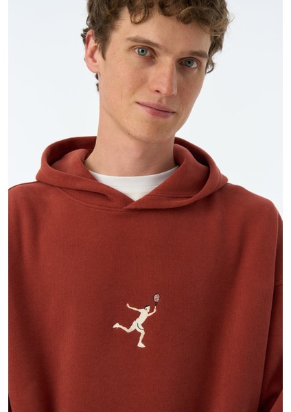 Swiss Maestro Supersoft Hoodie - Kiremit