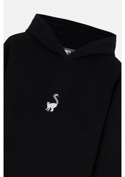 Lemur Supersoft Hoodie - Siyah fiyatları