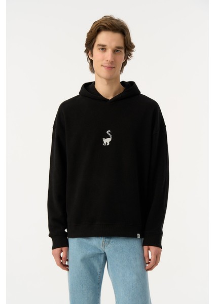 Lemur Supersoft Hoodie - Siyah indirimleri