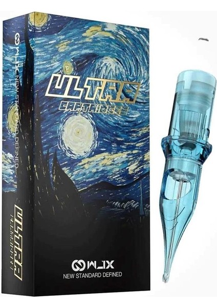 Ultra Cartridges - 1209 Rs Round Shader Medium Taper - Kartuş Dövme İğnesi