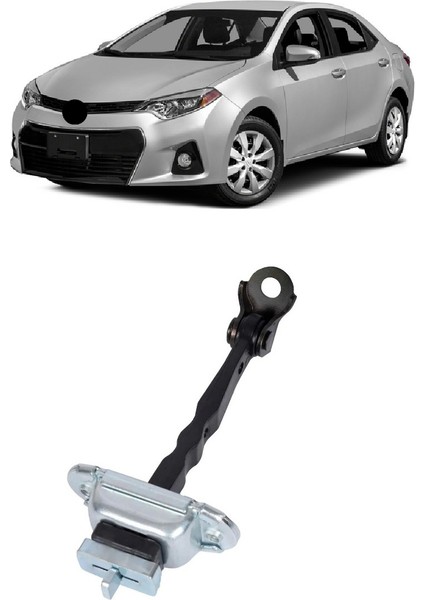 Toyota Corolla 2013 -2019 Uyumlu Ön Kapı Gergisi Sağ ve Sol Uyumlu 1 Adet 68610-02242