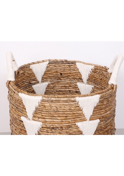 Mylamp Didim 36X35X45 Cm. Doğal Abaka El Yapımı Sepet L - fırsatları