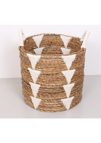 Mylamp Didim 36X35X45 Cm. Doğal Abaka El Yapımı Sepet L - indirimleri
